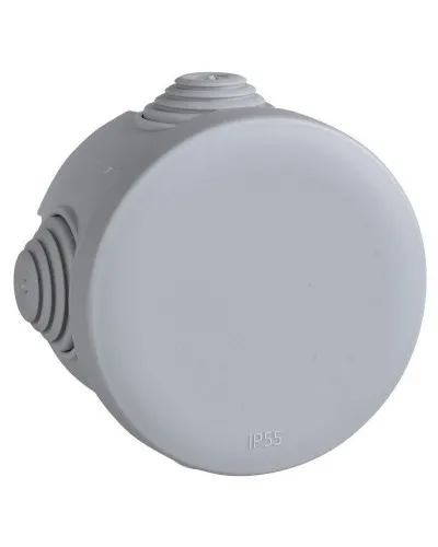 Коробка Ø60х40 распределительная открытой установки, IP55, 4 сальника (IMT35093). Коробка распределительная. Systeme Electric в Белгороде