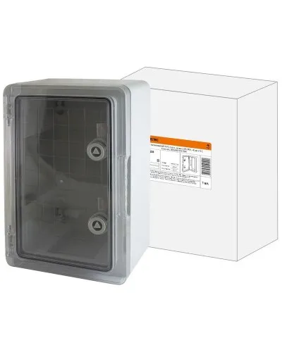 ЩМП-0-7, прозрачная крышка ABS, IP65, 600x400x200. Бокс пластиковый антивандальный. TDM ЕLECTRIC в Белгороде