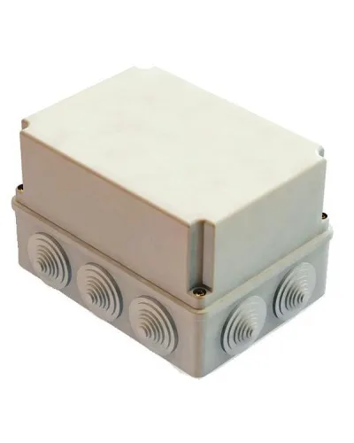 Коробка ОП 190х140х120мм, крышка, IP44, 10 гермовводов (SQ1401-1245). Распаячная коробка. TDM ЕLECTRIC в Белгороде