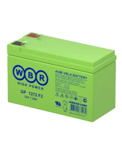 WBR GP1272 F2 (12V28W). Аккумулятор герметичный свинцово-кислотный. WBR в Белгороде