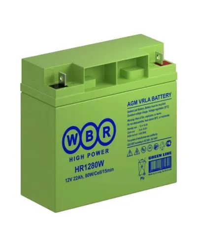 WBR HR1280W. Аккумулятор герметичный свинцово-кислотный. WBR в Белгороде