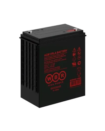 WBR EVX330-6G. Аккумулятор герметичный свинцово-кислотный. WBR в Белгороде