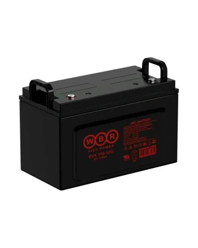 WBR EVX110-12G. Аккумулятор герметичный свинцово-кислотный. WBR в Белгороде