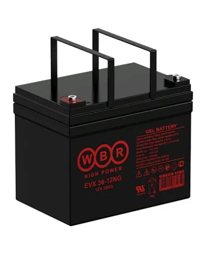 WBR EVX36-12G. Аккумулятор герметичный свинцово-кислотный. WBR в Белгороде