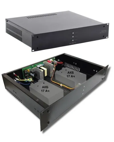 СКАТ-1200И7 RACK (СКАТ ИБП-12/5-2x17-RACK) (2142). Источник вторичного электропитания резервированный. Бастион в Белгороде