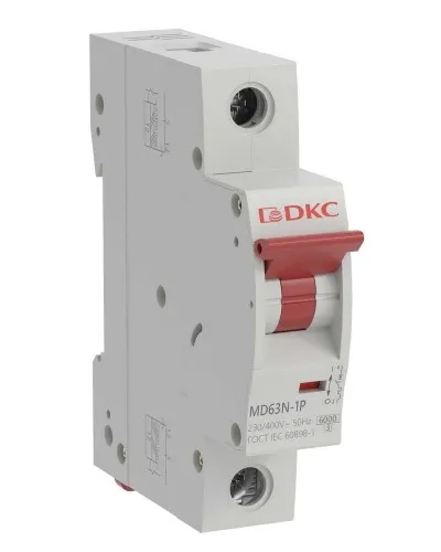 YON max MD63N 1P 16А 6кА C (MD63N-1PC16). Автоматический выключатель. ДКС в Белгороде