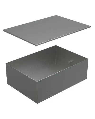 Коробка металлическая с крышкой для заливки в пол BOX/8-12 (70181): Коробка металлическая с крышкой для заливки в пол 309х217х105мм, для люков 70083, 70012 в Белгороде