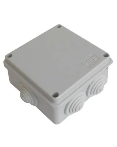 Коробка JBS100 100х100х55, 6 вых., IP55, серая (44007). Коробка монтажная. Экопласт в Белгороде