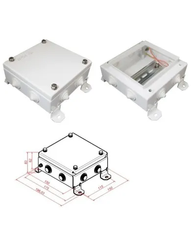 КМ IP55-1515. Коробка монтажная электротехническая. Гефест в Белгороде