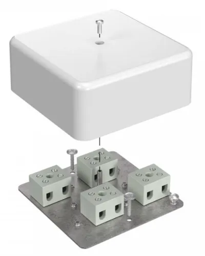 Коробка огнестойкая для к/к 40-0470-FR2.5-8 Е15-Е120 103х103х45. Коробка огнестойкая. Промрукав в Белгороде