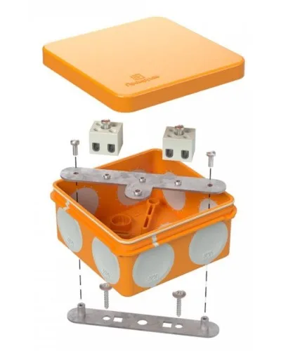 Коробка огнестойкая 80х80х40 (60-0210-FR2.5-6). Коробка огнестойкая для открытой установки. Промрукав в Белгороде