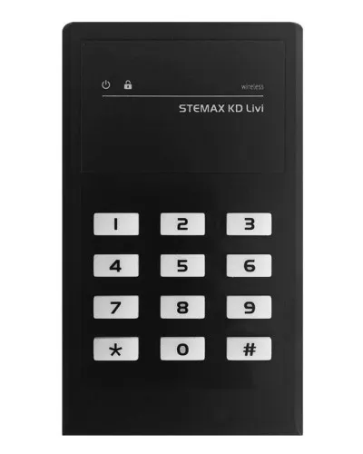STEMAX KD Livi (черный). Беспроводная кнопочная кодовая панель. Стелс НПП в Белгороде